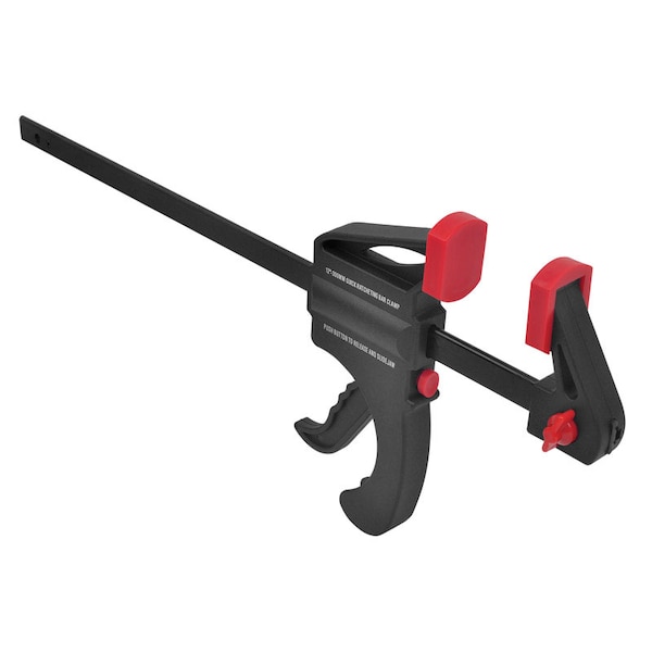 Steel Grip Steel Grip 12 in. X 2-1/2 in. D Bar Clamp 180 lb DR60650-2 - main